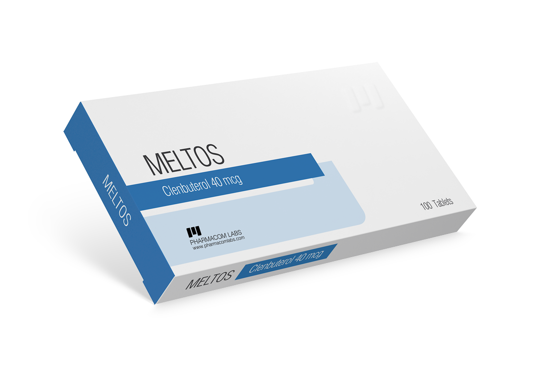 Pharmacom Meltos Clenbuterol 100 Pills X 40mcg